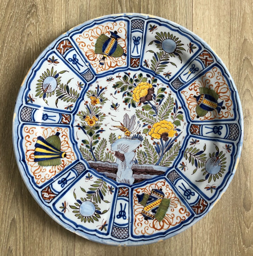 Ancien grand plat - grand,