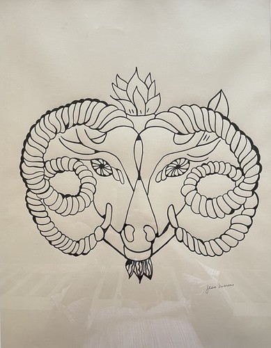 Jean marais grand dessin - marais, 97x82