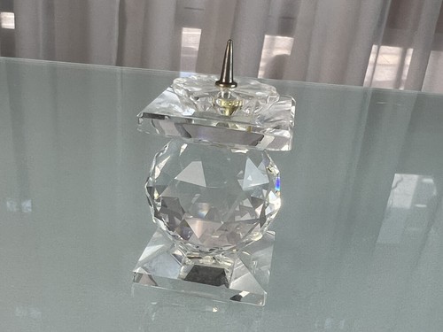 Figurine swarovski bougeoir - swarovski, en