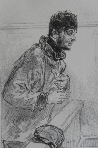 Gavarni lithographie originale - lithographie,
