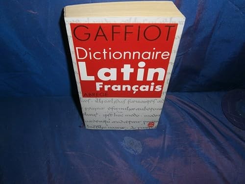 Dictionnaire latin francais - dictionnaire, latin-francais