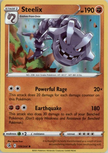 Steelix rare deck exclusives - rare,