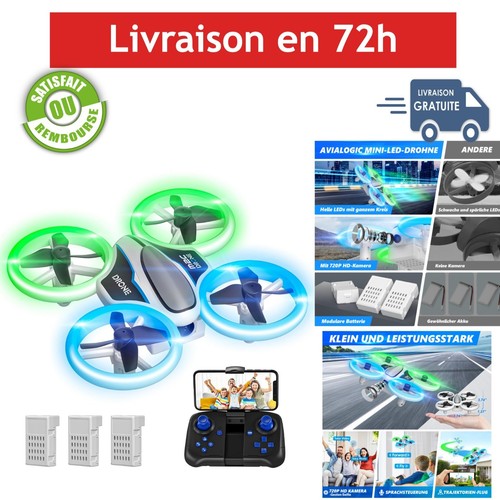 Mini drone avec caméra 1080p - drone,