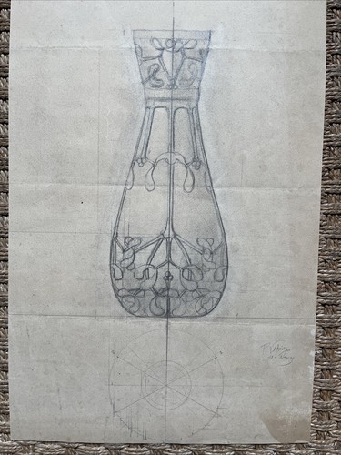 Art nouveau vase - "art,