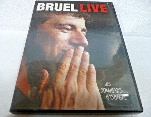 Dvd bruel live - live, souvenirs