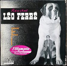 RECITAL LEO FERRE RARE 33T LP