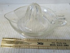  Vintage Juice Reamer Clear