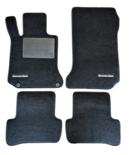Tapis Voiture Moquette Mercedes Classe C (W204) 2007 2014 Avec 2 Écrites