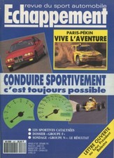 ECHAPPEMENT n°287 09/1992 : VW Golf GTI - Audi 80 2.8E - Toyota MR - Prelude 2.3