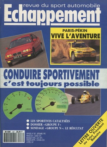 Echappement 287 1992 - 09/1992,