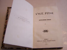 OEUVRES D ' ALEXANDRE DUMAS , ANGE PITOU TOME 2 . 1854 . 338 PAGES . BON ETAT . 