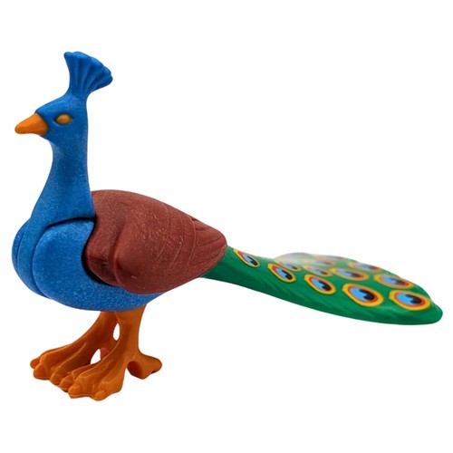 Playmobil paon bleu - /brun,