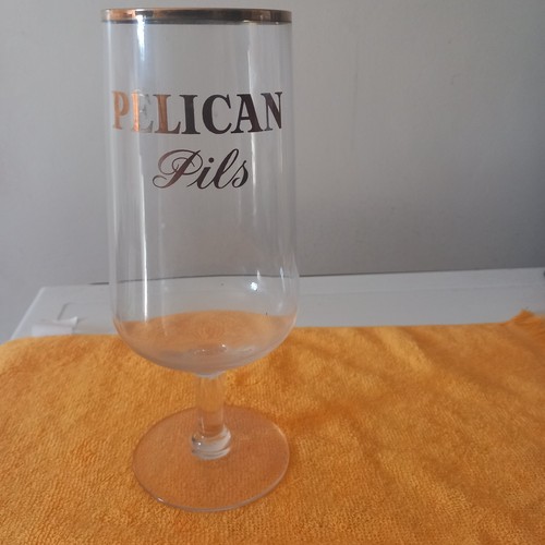 Ancien verre bière pelican - bière,
