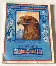 ALBUM N° 2 Entremets FRANCORUSSE - Oiseaux et Papillons - COMPLET - Bel Etat.