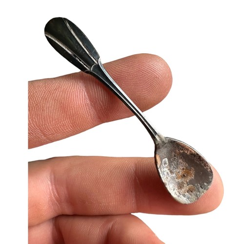 Cuillère sel argent - cuillÈre, •