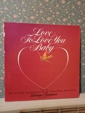 Maxi 33 Tours Vinyle De Donna Summer : Love To Love You Baby