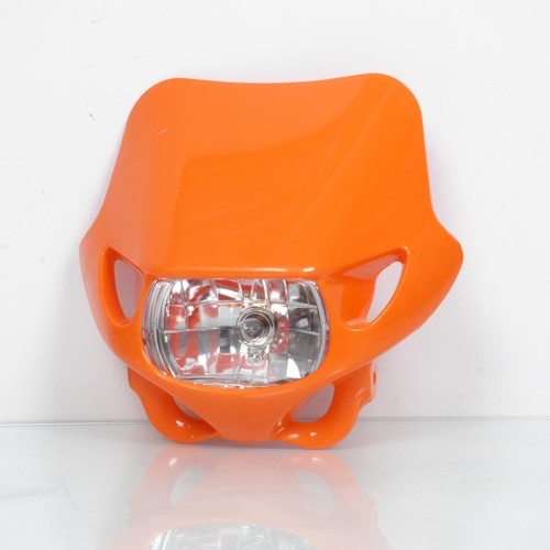 Plaque phare orange - avec,