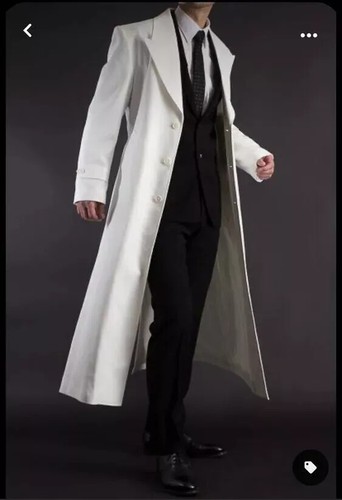Trench coat cuir véritable - cuir,