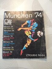 ALBUM  PANINI MUNCHEN 74  COMPLET