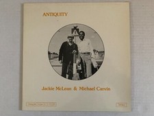 DISQUE 33T - LP JACKIE McLEAN MICHAEL CARVIN ANTIQUITY 1975
