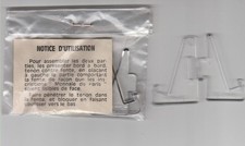 Lot de 10 présentoirs à monnaies (trépied - chevalet) de la Monnaie de Paris