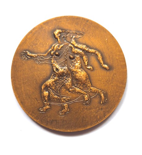 Medaille electrification - medaille,