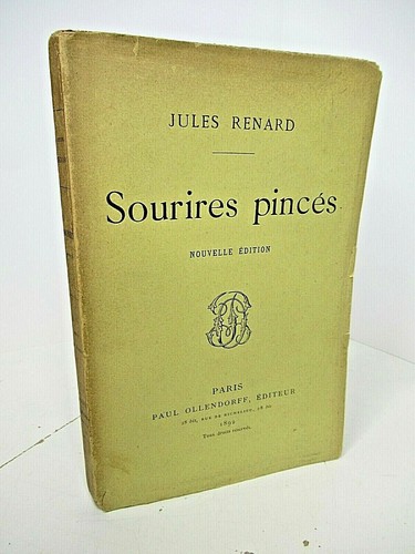 Jules renard sourires pinces - jules,