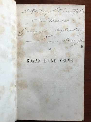 Roman une veuve louis - roman,