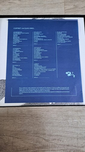 33t jacques brel - 33t, coffret