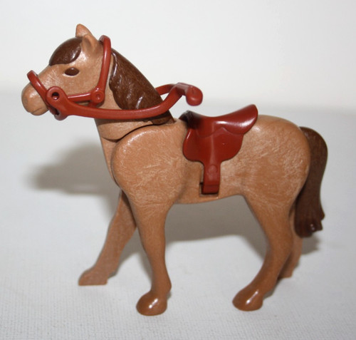 Playmobil 4074 cheval - playmobil, brun