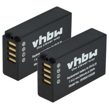 2 Batteries pour Nikon 1 S1