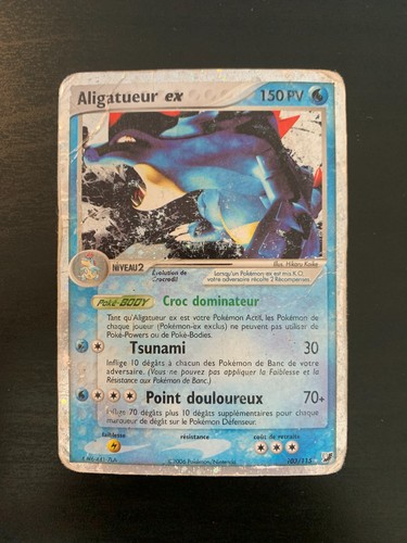 Carte pokémon aligatueur ex - pokémon,