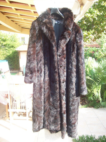 Magnifique manteau long - long, en