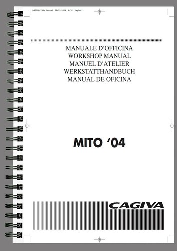 Cagiva mito 125 2004 - cagiva,