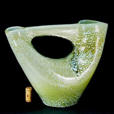 ACCOLAY  important vase sculpture vintage 1960