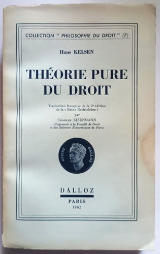 Livre théorie pure droit - livre,