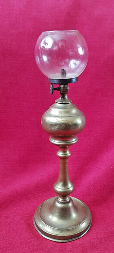 Ancienne lampe huile style - lampe,