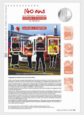 France 2022 140 years National Federation Firefighters fire soldier ms4v DOC FDC