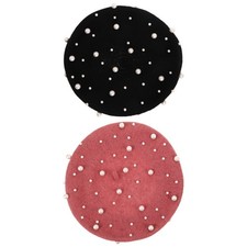 Lot de 2 bérets en laine avec