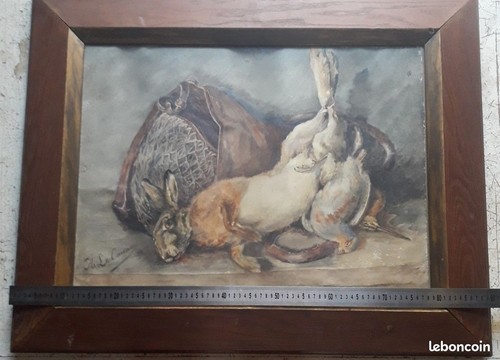 Ancienne gra peinture sur - ancienne,