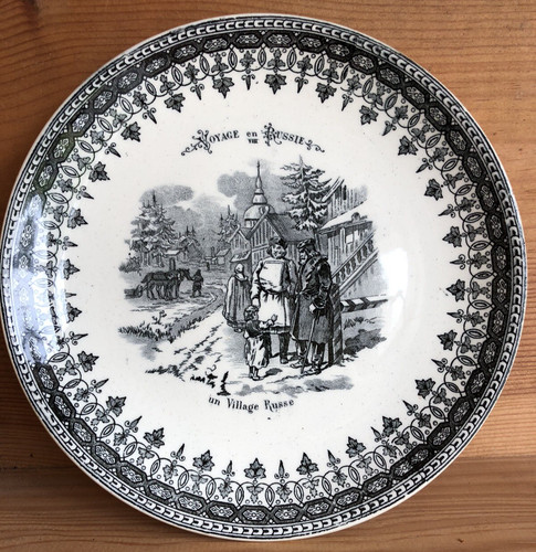 Assiette choisy roi - assiette,