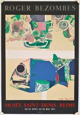 Affiche ROGER BEZOMBES 1971