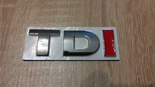 Logo tdi métal adhésif - logo,