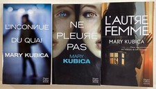 3 romans MARY KUBICA livre lot roman poche POLICIER