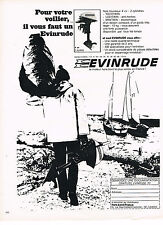 PUBLICITE  1970   EVINRUDE