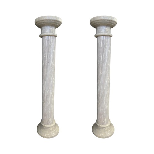 Paire colonne marbre - colonne,