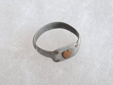 Une Bague de Poilu Artisanat Tranchées wwI 1914-1918 militaria.