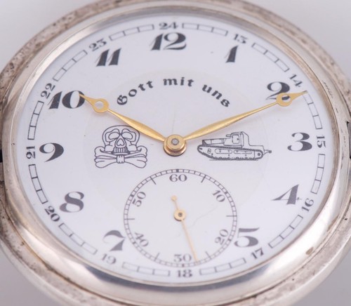 Rare montre gousset - gousset, argenté