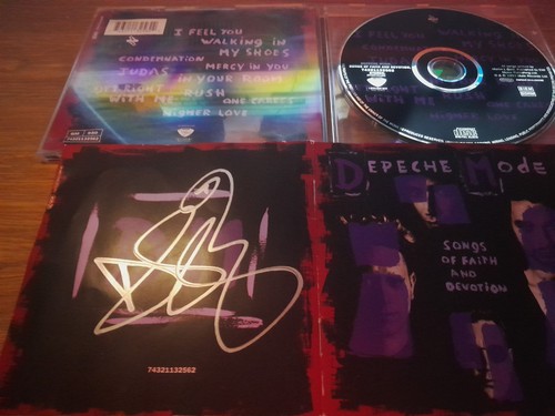 Depeche mode autograph - depeche,