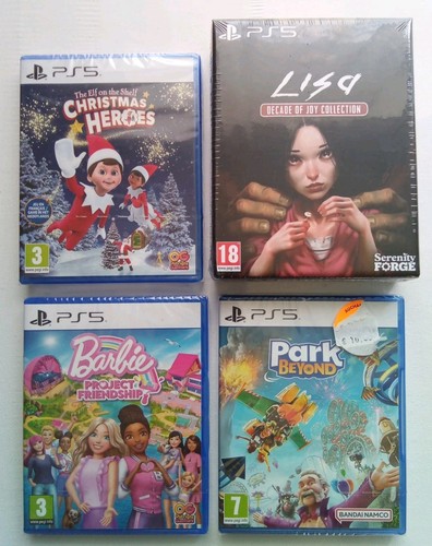 Ps5 lot jeux - jeux, neuf